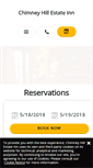 Mobile Screenshot of chimneyhillinn.com