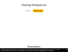 Tablet Screenshot of chimneyhillinn.com